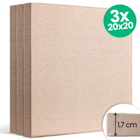 Sada 3 malířských pláten NATURE ECO