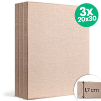 Sada 3 malířských pláten NATURE ECO