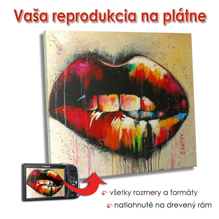 Reprodukce na plátně - SQUARE