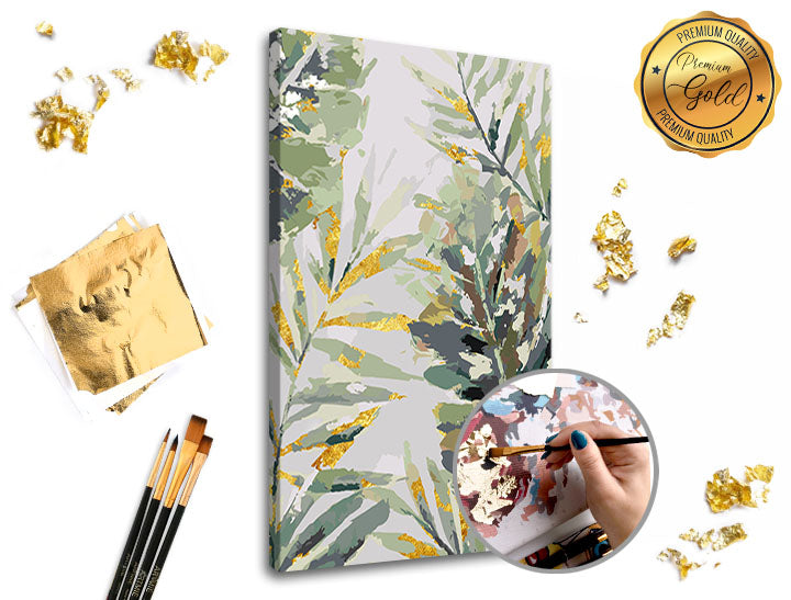 Malování podle čísel PREMIUM GOLD | V pralese