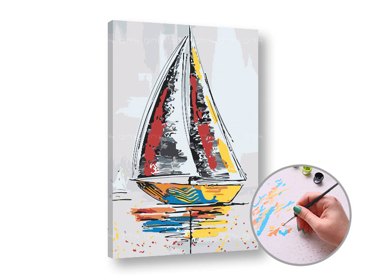 Sada Paint by Numbers - Téma lodi