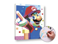 Malování podle čísel SUPER MARIO