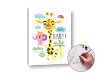 Malování podle čísel HELLO BABY