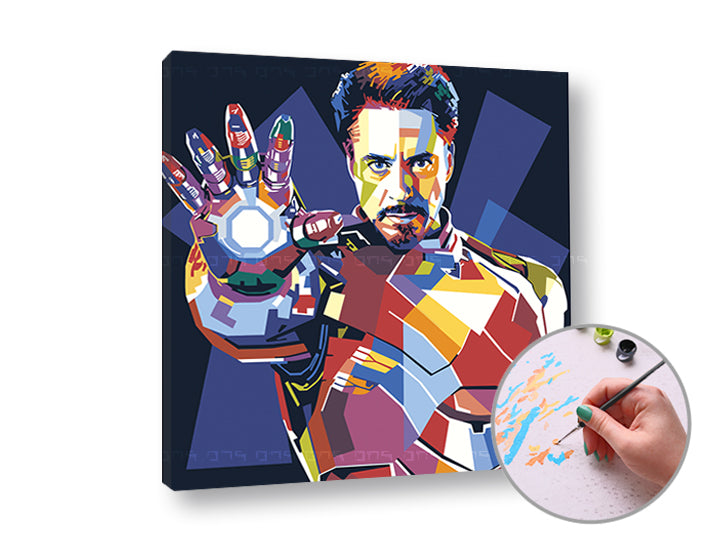 Malování podle čísel IRONMAN