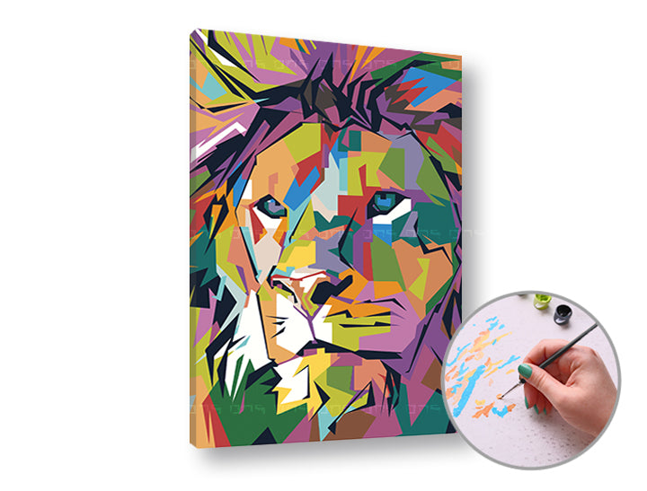 Malba podle čísel COLOR LION