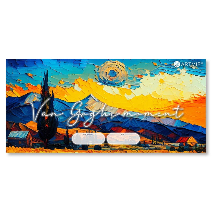 Dárkový POUKAZ - Van Gogh