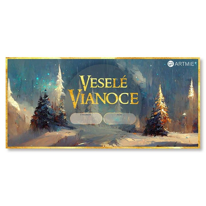 Dárkový POUKAZ - Kreativní Vánoce – Kreativní Vánoce 1250 Kč
