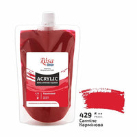 Akrylová farba, 200 ml, ROSA STUDIO – Titánovo biela (401)
