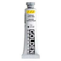GOLDEN Heavy Body Acrylic Paint 148 ml – 1110 kadmium tmavě žlutá
