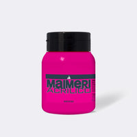 Akrylová barva Maimeri Acrilico 500 ml – Primární červená purpurová