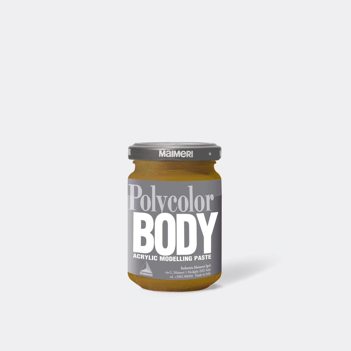 Akrylová modelovací pasta MAIMERI Body 140 ml – zlatá