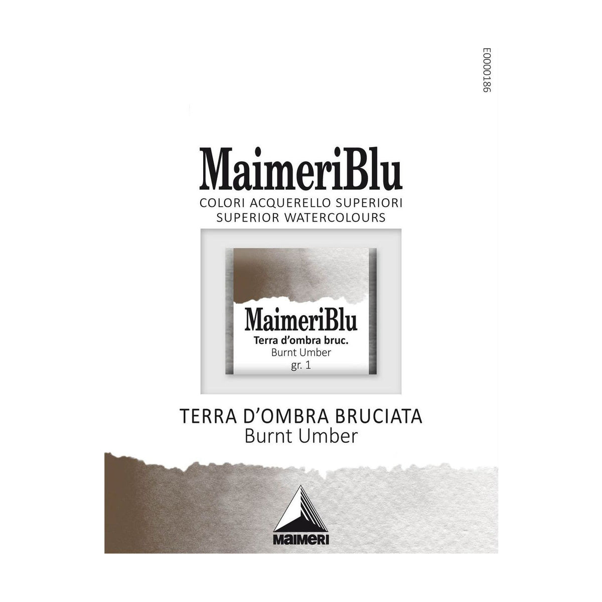 Akvarelová barva Maimeri Blu – půlpánvička 1,5 ml