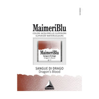 Akvarelová barva Maimeri Blu – půlpánvička 1,5 ml – Dračí krev
