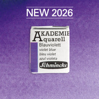 Akvarelová barva Schmincke AKADEMIE 1/2 pánvička - Golden pink – 441 Modrofialová