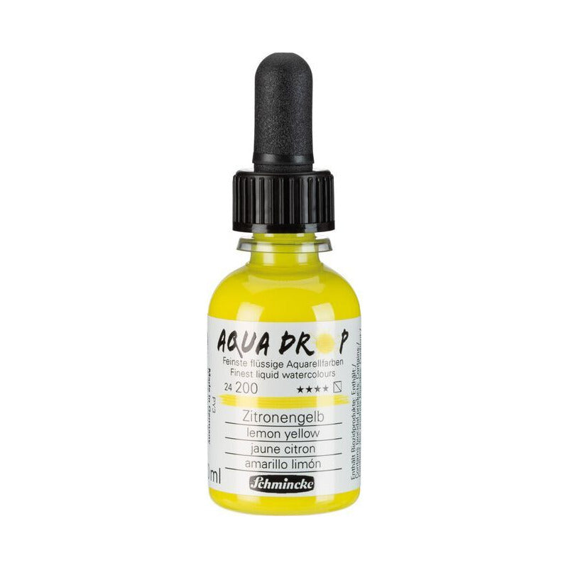 Akvarelová barva Schmincke AQUA DROP 30 ml – 200 Citronová žlutá