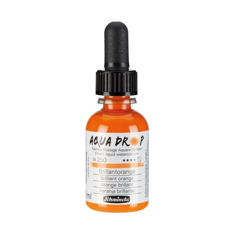 Akvarelová barva Schmincke AQUA DROP 30 ml – 250 Zářivá oranžová