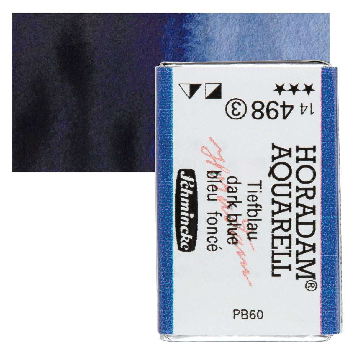 Akvarelová barva Schmincke Horadam v celé pánvičce – Dark blue