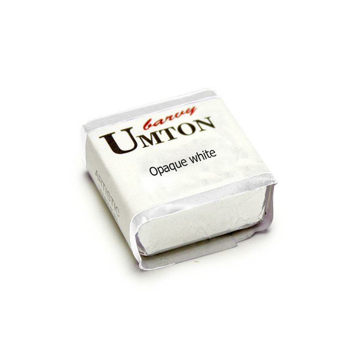 Akvarelová barva UMTON 2.6 ml - Neprůhledná bílá 2.6 ml