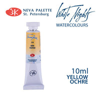 Akvarelová barva White Nights 10 ml - Žlutý okr
