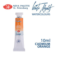 Akvarelová barva White Nights 10 ml - Kadmium oranžové