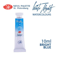 Akvarelová barva White Nights 10 ml - Jasná modř