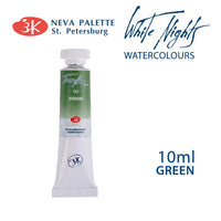 Akvarelová barva White Nights 10 ml - Zeleň