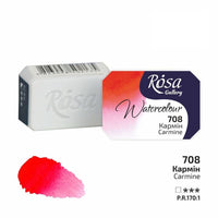 Akvarelové barvy Rosa Gallery pánvička 2.5 ml – 708 karmínová