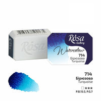 Akvarelové barvy Rosa Gallery pánvička 2.5 ml – 714 tyrkysová