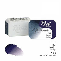 Akvarelové barvy Rosa Gallery pánvička 2.5 ml – 717 indigová