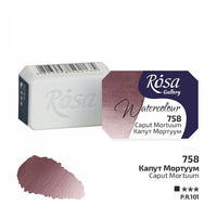 Akvarelové barvy Rosa Gallery pánvička 2.5 ml – 758 caput mortuum