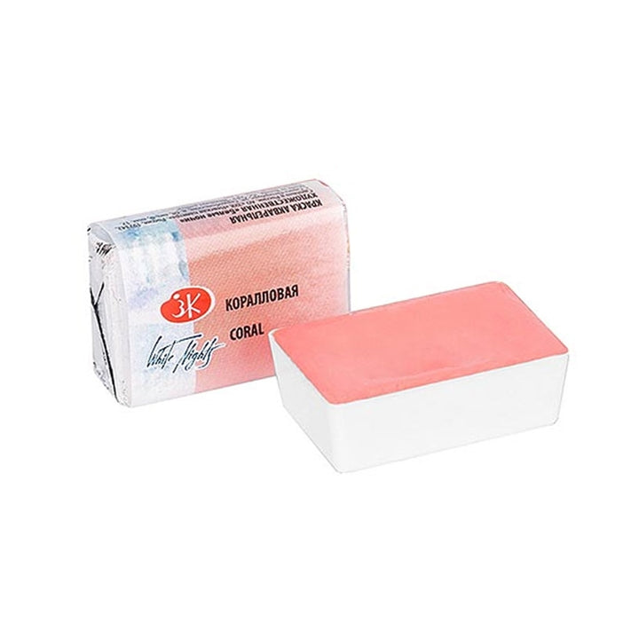 Akvarelové pastelové barvy White Nights 2,5 ml – 355 korálová