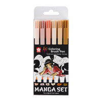 Akvarelové štětcové popisovače SAKURA Koi Coloring Brush Manga