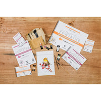 Akvarelový blok CLAIREFONTAINE Fontaine HP extra bílý 300 g/m² 12 x 18 cm - 12 listů