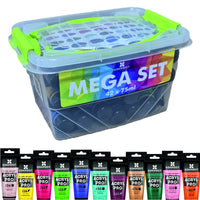 Sada akrylových barev ACRYL PRO Kompozit v boxu – 42 x 75 ml