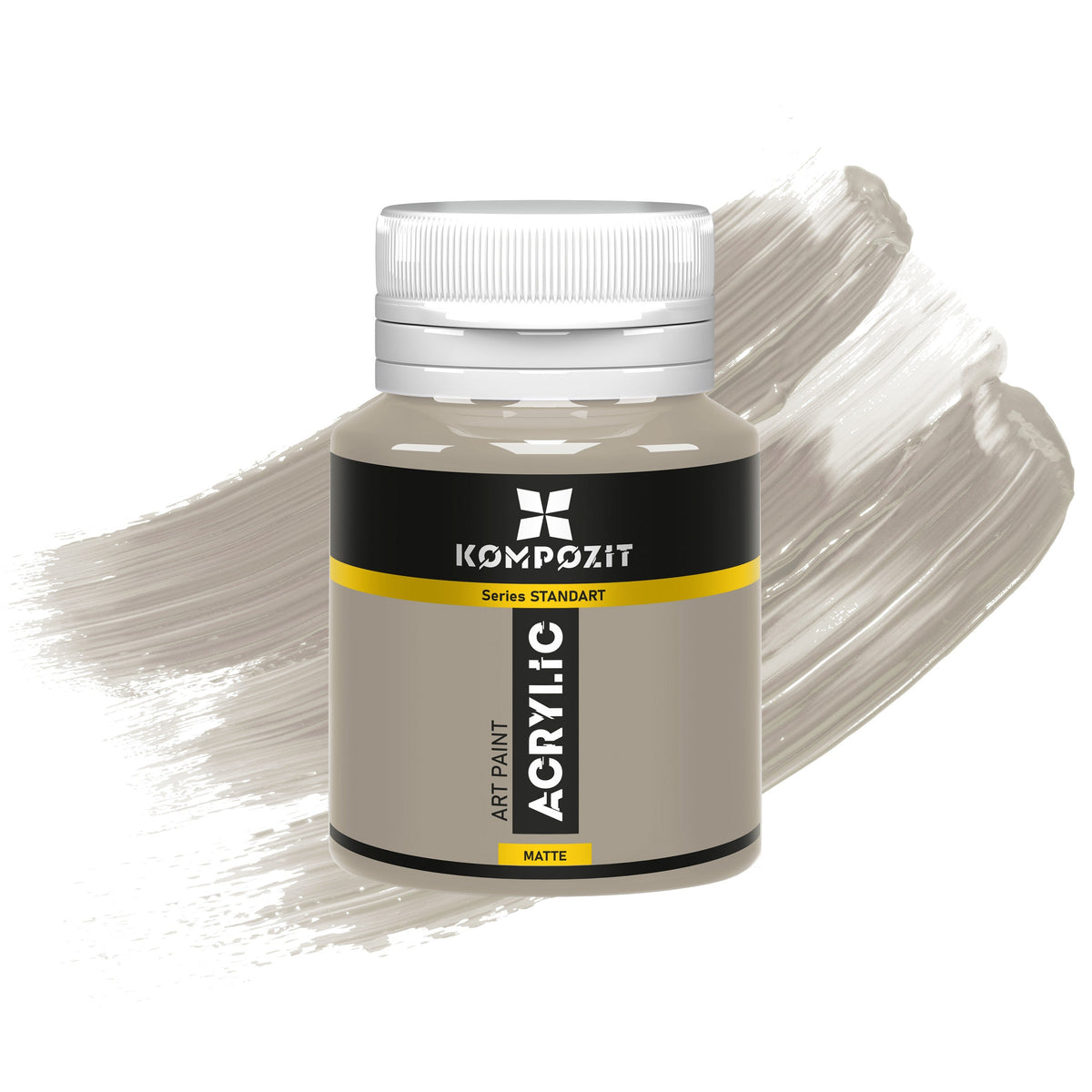 Akrylová barva Kompozit STANDART 20 ml – 09 Teplá šedá