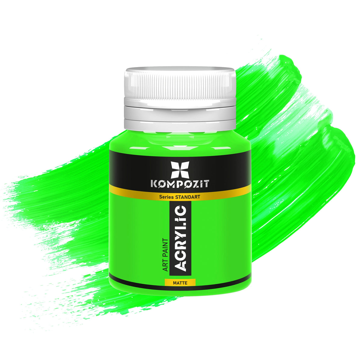Akrylová barva STANDART Kompozit Fluorescent 20 ml – 112 Fluorescenční zelená