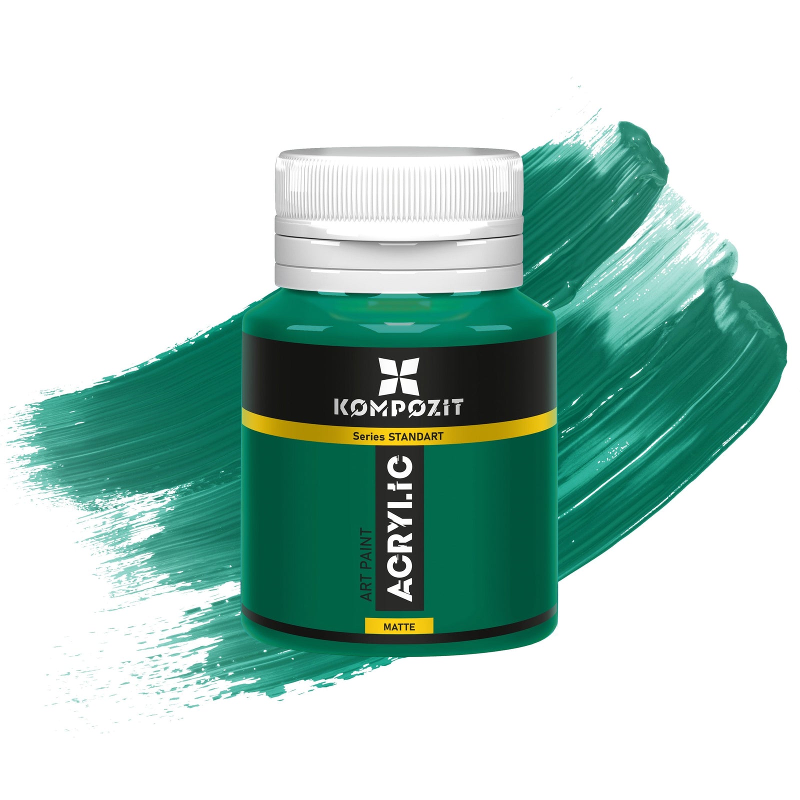 Akrylová barva Kompozit STANDART 20 ml – 71 Tmavě zelená