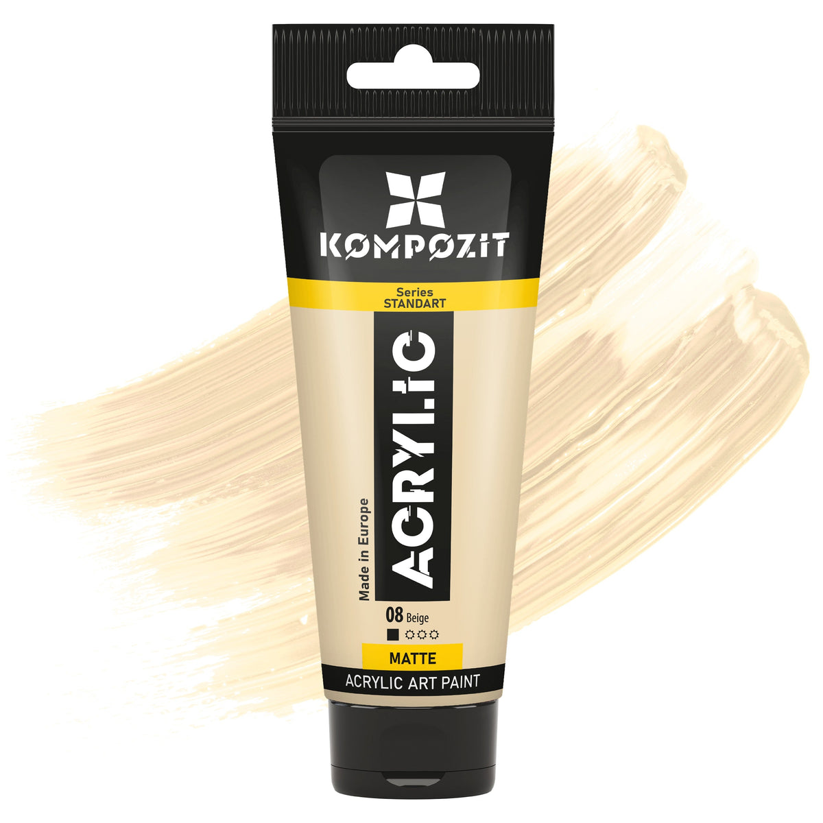 Akrylová barva STANDART Kompozit 75 ml – 08 Béžová