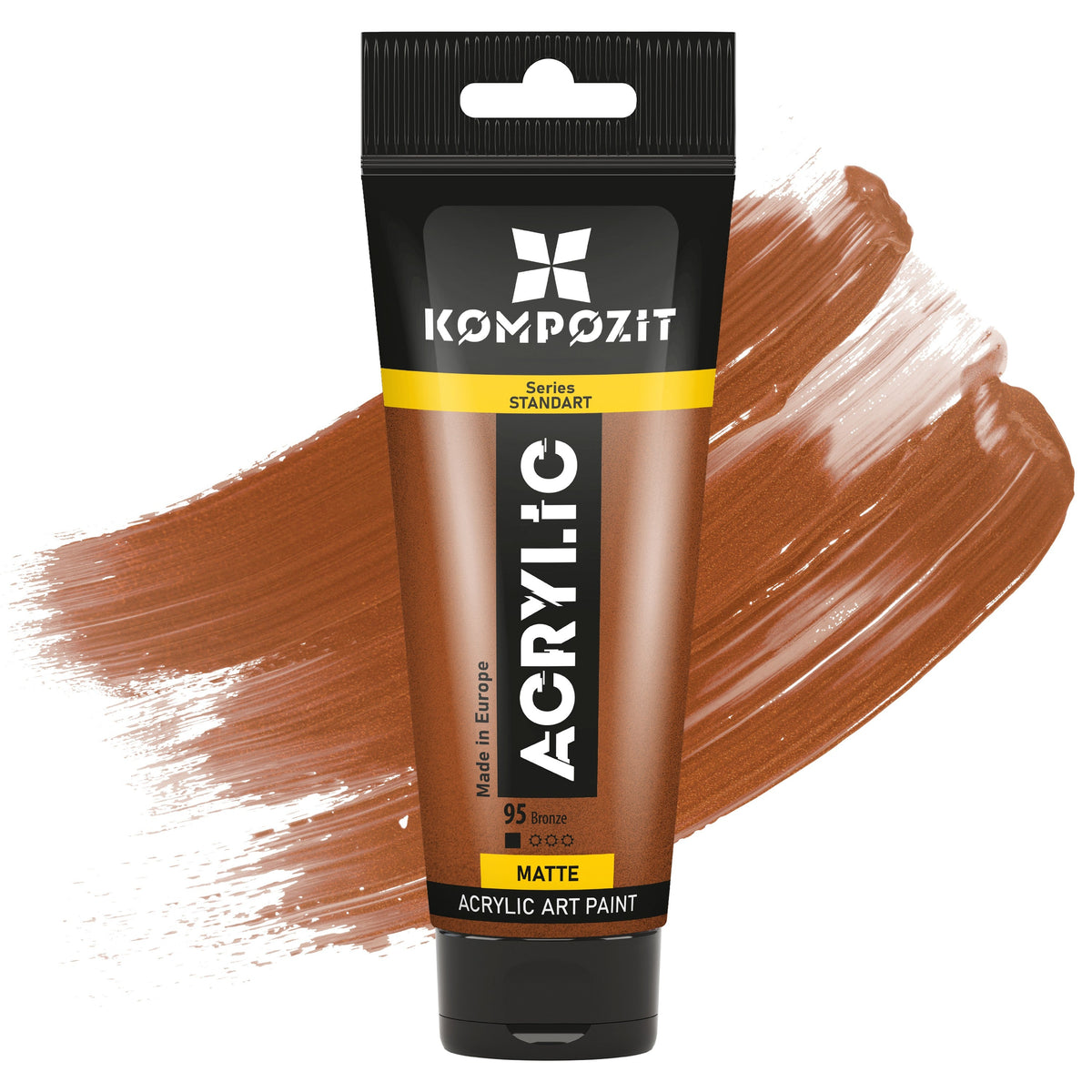 Akrylová barva STANDART Kompozit Metallic 75 ml – 95 Bronzová