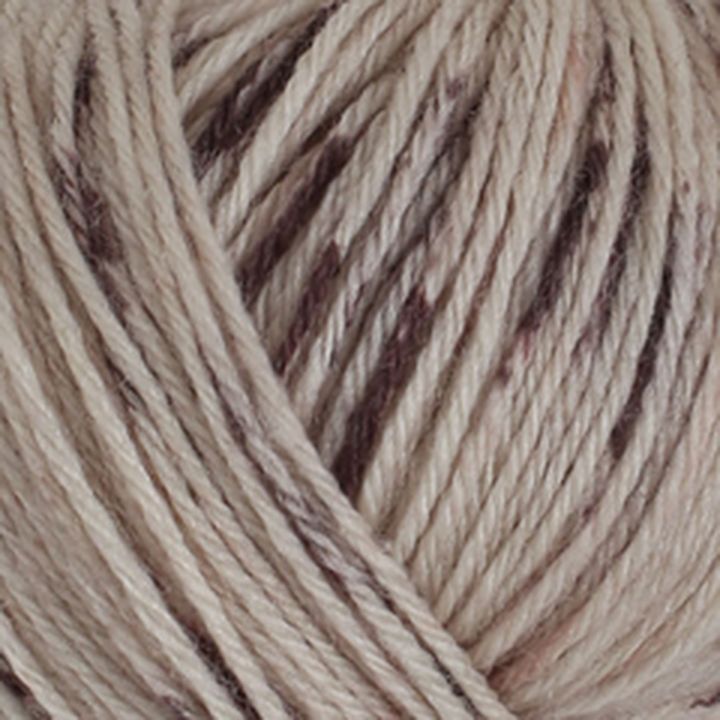 Baby merino příze 100 m vícebarevná – bielo-bordová