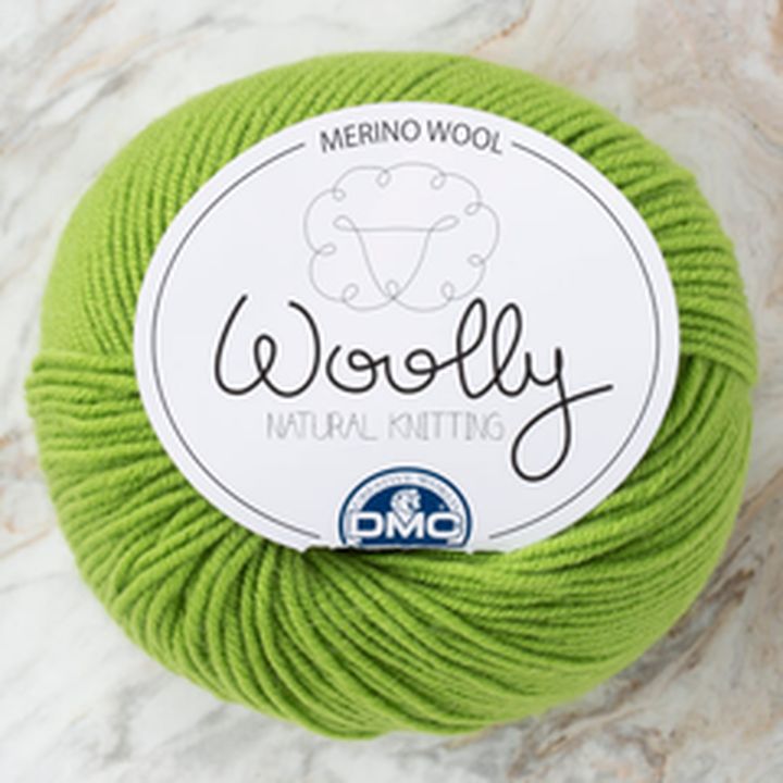 Baby merino příze 125 m – svetlozelená