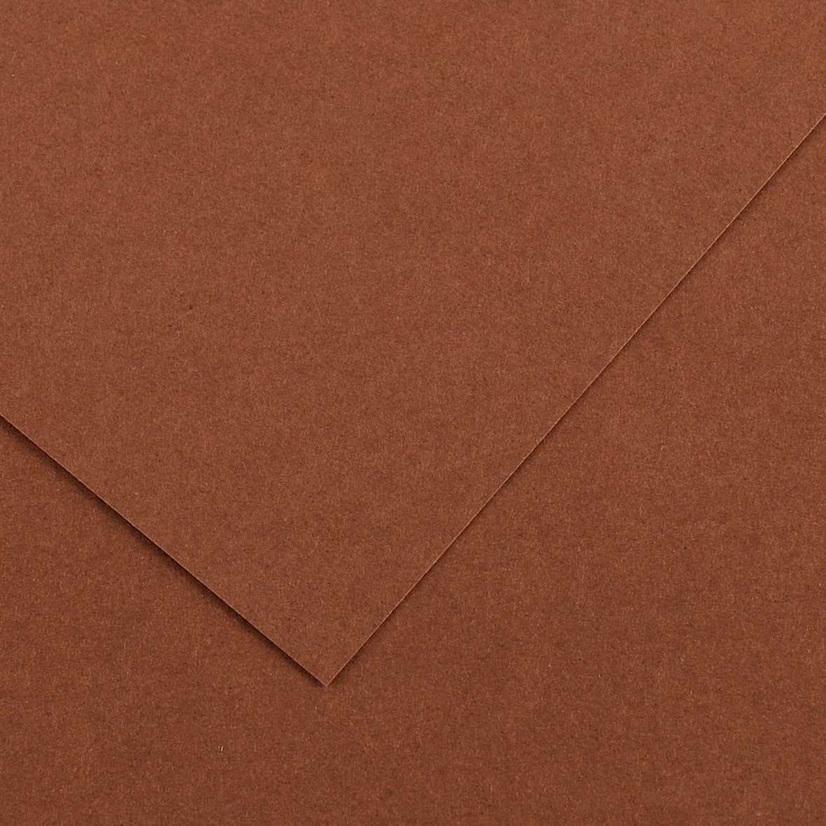 Barevný papír Canson Vivaldi A4 185 g – Čokoládová 34