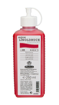 Barva na linoryt Schmincke aqua-LINOPRINT 250 ml – 325 Karmínová červená