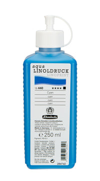 Barva na linoryt Schmincke aqua-LINOPRINT 250 ml – 440 Azurová