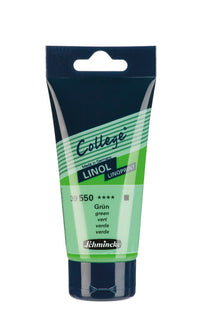 Barva na linoryt Schmincke College Linol 75 ml – 550 Zelená