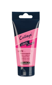 Barva na linoryt Schmincke College Linol 75 ml – 870 Neonová purpurová