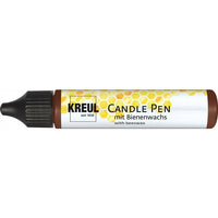 Barva na svíčky KREUL 29 ml - Hnědá
