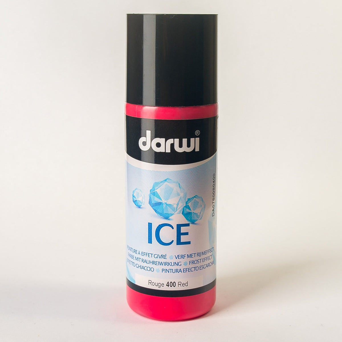 Barva s ledovým efektem DARWI Ice 80 ml – červená