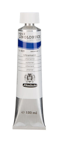 Barvy na linoryt Schmincke aqua-LINOPRINT 120 ml – 430 Ultramarín