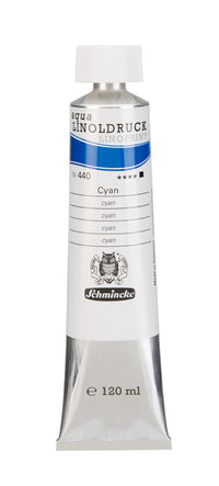 Barvy na linoryt Schmincke aqua-LINOPRINT 120 ml – 440 Azurová